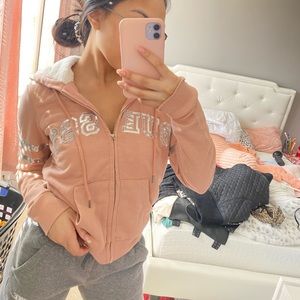 Guess zip up hoodie